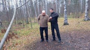 Тренировка в осеннем лесу. Работа над ошибками часть 1.