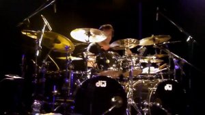 Thomas Lang drum solo-Paul Gilbert Technical Difficulties @Viper