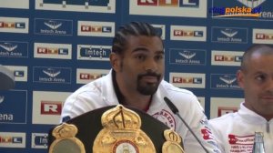 Wladimir Klitschko - David Haye FIRST Hamburg Presser