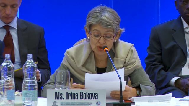 9th Broadband Commission Meeting: Speech - Irina Bokova, Director General UNESCO смотреть онлайн