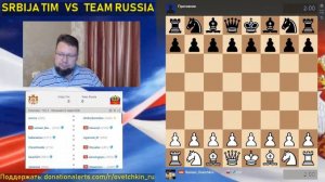 SRBIJA TIM VS TEAM RUSSIA