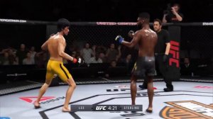 BRUCE LEE VS ALJAMAIN STERLING | UFC 3 BRUTAL FIGHT | UFC 3 K1 RULES | UFC 3 2020 | EA SPORTS UFC 3