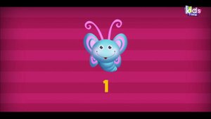 Изучаем английский! Песня о 10 маленьких бабочках, песня о 10 маленьких числах!
