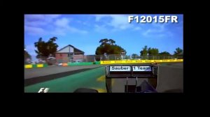 F1 2015 Australian GP RACE- Felipe Nasr vs Daniel Ricciardo