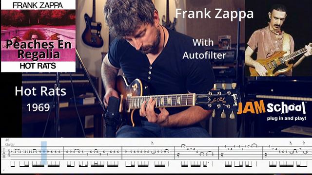 Frank Zappa Peaches en Regalia Guitar Solo (With TAB) смотреть онлайн