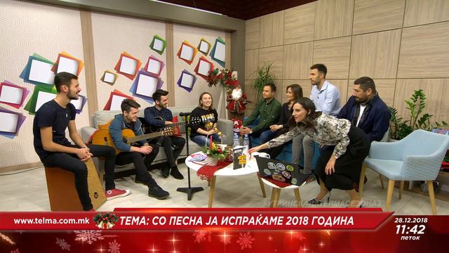 Aleksandra Janeva & 2BE - So pesna ja isprakame 2018 godina - Utrinska na Telma смотреть онлайн