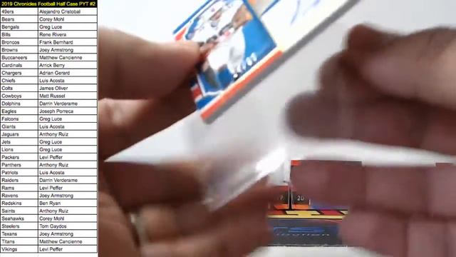 2019 Chronicles Football Half Case PYT #2 смотреть онлайн