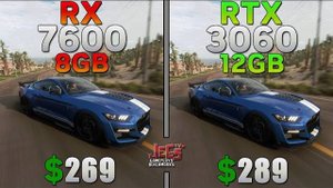 RX7600 8GB VS RTX3060 12GB