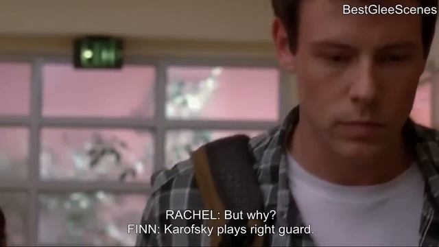 GLEE- The Glee club defends Kurt from Karofsky | Furt [Subtitled] HD смотреть онлайн