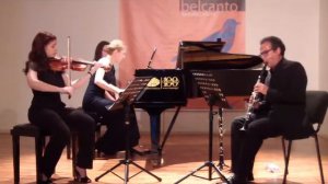 Aram Khachaturian   Trio for Clarinet, Violin and Piano violin Eleonora Liuzzi, clarinet Vito Liuzz