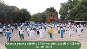 Séance aérobic à l'Université Joseph KI ZERBO