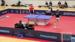 12. Energis Masters 2016 - Werner Schlager vs. Xi Wang  - Vorrundenspiel