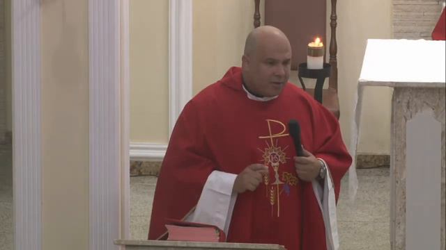 Missa em comemoração ao aniversário natálicio do Pe. Marcus e Pe. Sérgio смотреть онлайн