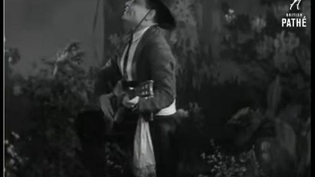 Tino Folgar "Senorita" by the famous Spanish tenor, 1931 смотреть онлайн