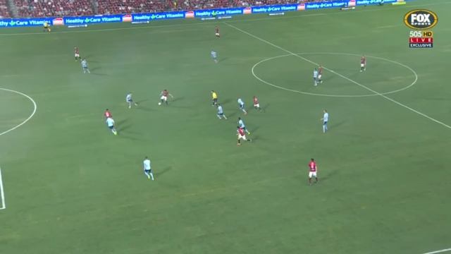Kerem Bulut makes it 3-3 in the Sydney Derby 28/02/15 смотреть онлайн