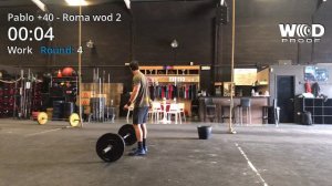 wod 2 pablo martin roma throwdown