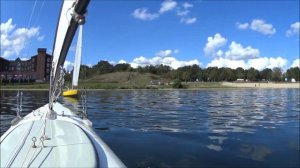 Robbe Smaragd RC Segelboot, Segelschiff, Sailboat, Video 2, Sony HDR-AS 100V