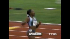 Inger Miller - Women's 100m - 1998 US Open