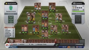 Fifa 13 : Squad Builder Sundays : Swedish Bronze Beasts!