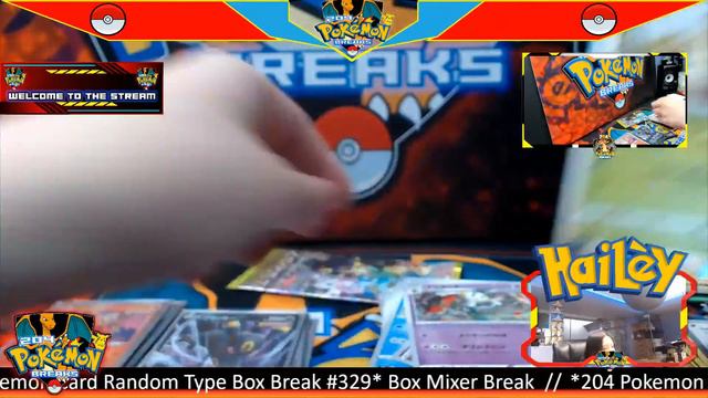 *204 Pokemon Random Type Card Break #329* [June 17 2021]