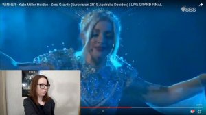 Kate Miller Heidke-Zero Gravity.Реакция(Reaction)Eurovision2019.Elina Netšajeva2.0.Элина Нечаева 2.