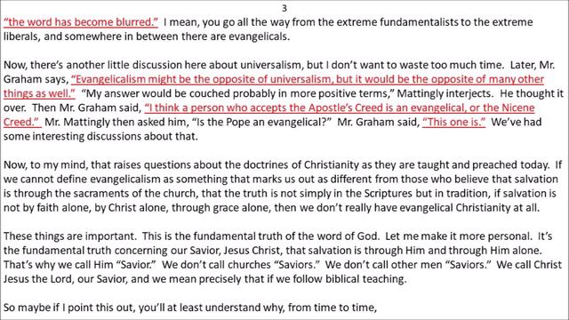 S. Lewis Johnson - "Billy Graham: False Doctrine" смотреть онлайн