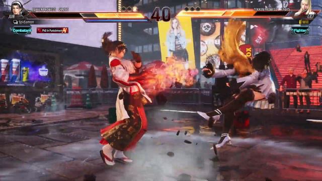 Tekken 8 Jun is flashy (Ghost Battle) смотреть онлайн