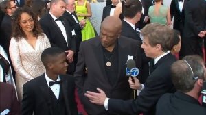 Ghanaian Abraham Attah and Louis Gossett Jr On The Red Carpet At The Oscars 2016