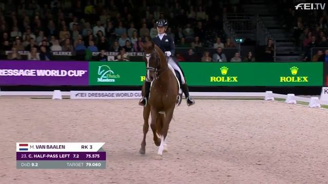 Marlies van Baalen & Habibi DVB Freestyle @TheDutchMasters-IndoorBrabant смотреть онлайн