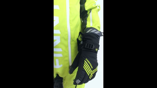 Finntrail Перчатки Wintersport 2750 GraphiteYellow смотреть онлайн