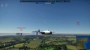 Топ бой на МиГ-9 в War Thunder