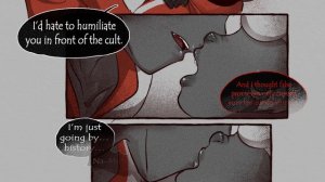 the lamb and Narinder get SPICY!- cult of the lamb comic dub