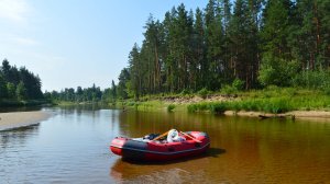 Сплав по реке ЛУХ - июль 2022