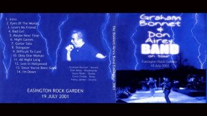 Graham Bonnet & Don Airey Band - Live In Easington, UK (2001)