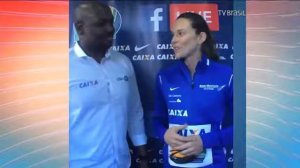 No atletismo, Fabiana Murer, quebrou o recorde sul-americano do salto com vara