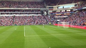 Gomes voor even terug in de goal. Afscheidswedstrijd Mark van Bommel, vrijdag 19 juli 2013