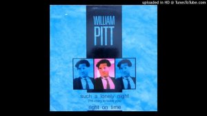 William Pitt - Such a lonely night (Special Mix)