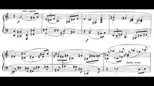 Anton Webern - Movement for piano (1906)