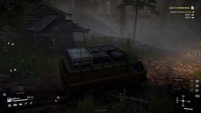 SnowRunner Gameplay - Lost in the wilderness - Deliver to Meeting Point:DON 71 (Part2)