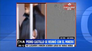 San Borja: Pedro Castillo se reunió con el MINEDU