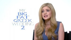 My Big Fat Greek Wedding 2: Elena Kampouris Official Movie Interview | ScreenSlam