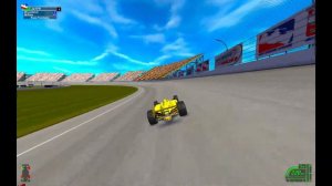 IndyCar Series (PC) Gameplay - Michigan Speedway, Sam Hornish Jr