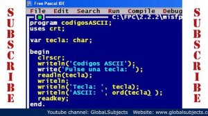 Lección Pascal: cómo utilizar el juego de caracteres ASCII