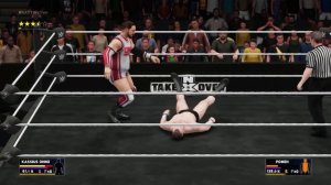 WWE 2K18. POMEH vs KASSIUS OHNO. NXT Championship