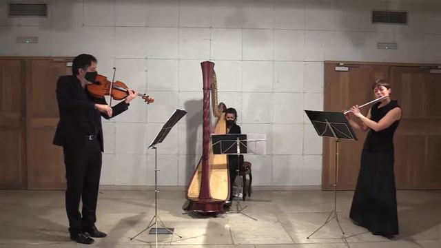 Más música y + Trio clepsidra: Alicia Garrudo, flauta. Daniel Lorenzo, viola. Reyes Gómez, arpa. смотреть онлайн