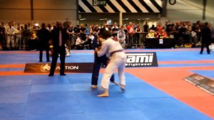 Adam Sparrow vs Gary Chong BJJ British Open 2014 Purple Belt Masters -64kg Semi Final