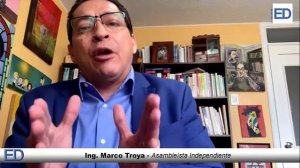 Marco Troya:"Es vergonzoso haber tenido personas sin dignidad al frente de la Contraloría"