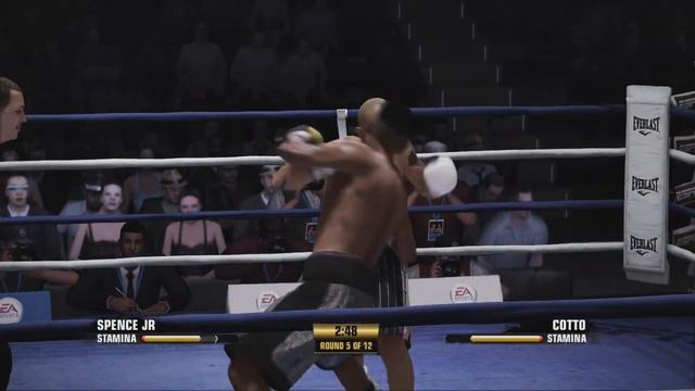 Errol Spence Jr vs Miguel Cotto Full Fight - Fight Night Champion Simulation смотреть онлайн