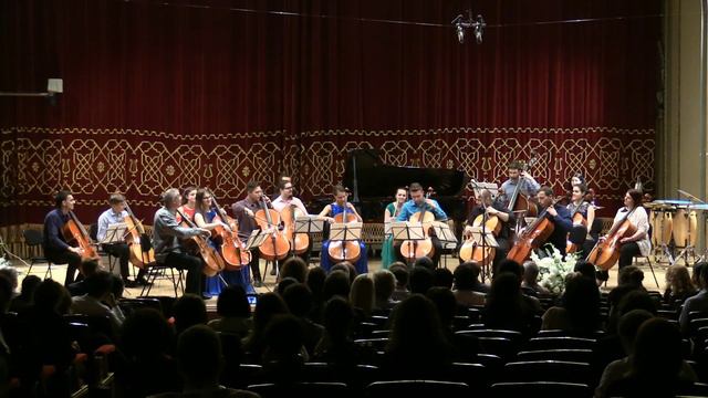 Violoncelissimo Ensemble - Gypsy Dance - Constantin  Dimitrescu