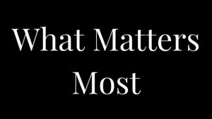 What Matters Most - Cover | Kenny Rankin